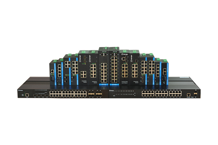 DIN-RAIL Промышленный коммутатор