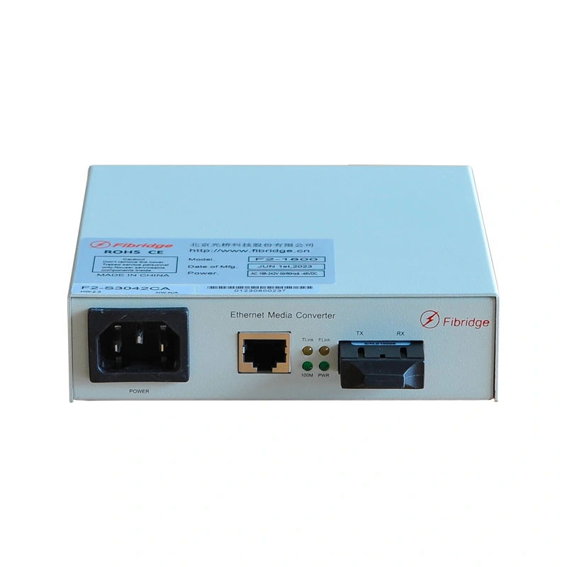 1-Port 100M Fx 1-Port 100M Tx конвертер средств