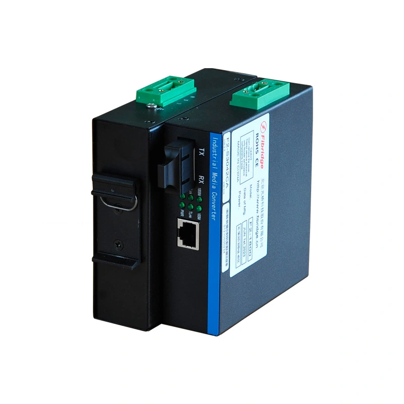 F6-1TX1FX DIN-RAIL Неуправляемый 1-портовый промышленный коммутатор 100M Fx 1-портовый 100M Tx