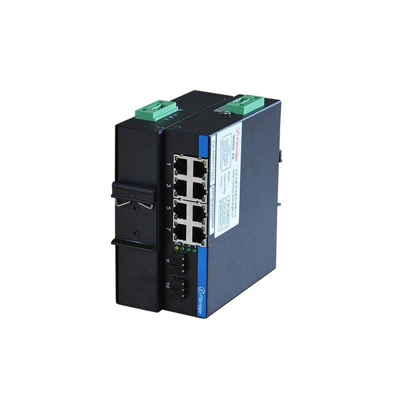 DIN-RAIL Неуправляемый промышленный коммутатор POE