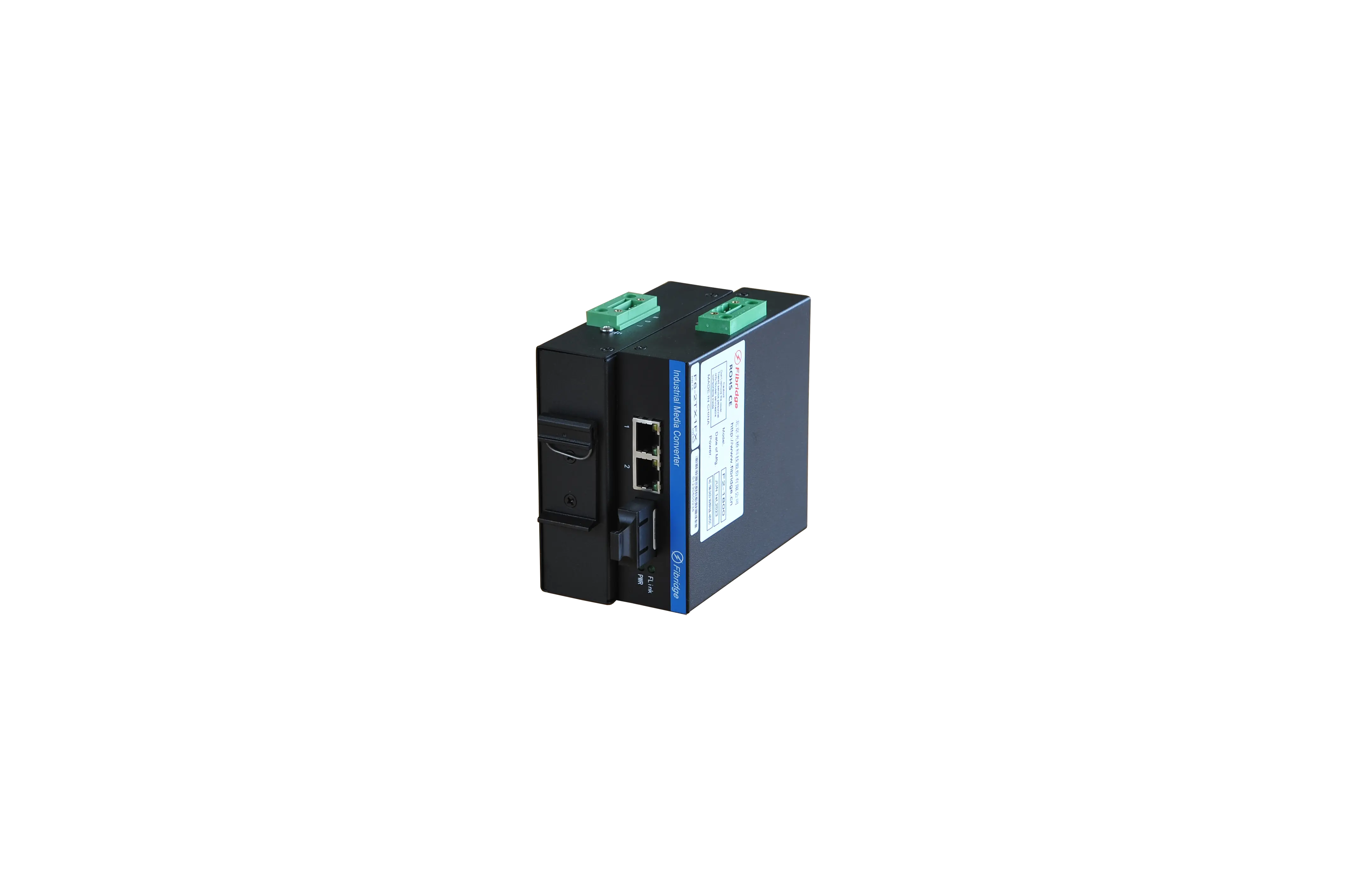 F6-2TX1FX DIN-RAIL Неуправляемый 1-портовый промышленный коммутатор 100M Fx 2-Port 100M Tx