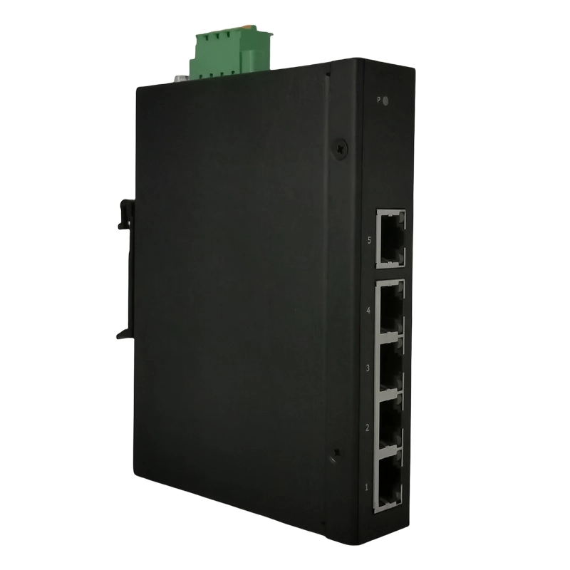 F6-5800-5P Промышленный неуправляемый коммутатор DIN-RAIL 5 1G Base-Tx Poe