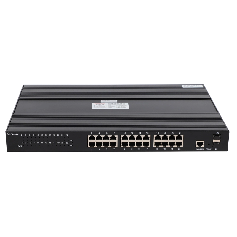 OPT 2 Giga F6-24GT2GX промышленный неуправляемый и 24 локальных сетей GE переключают