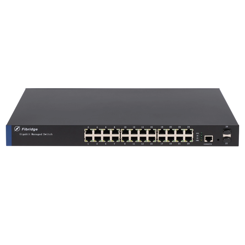 F6C-5800-24GT2S 24-портовый гигабитный Tx 2-портовый гигабитный Fx неуправляемый коммутатор