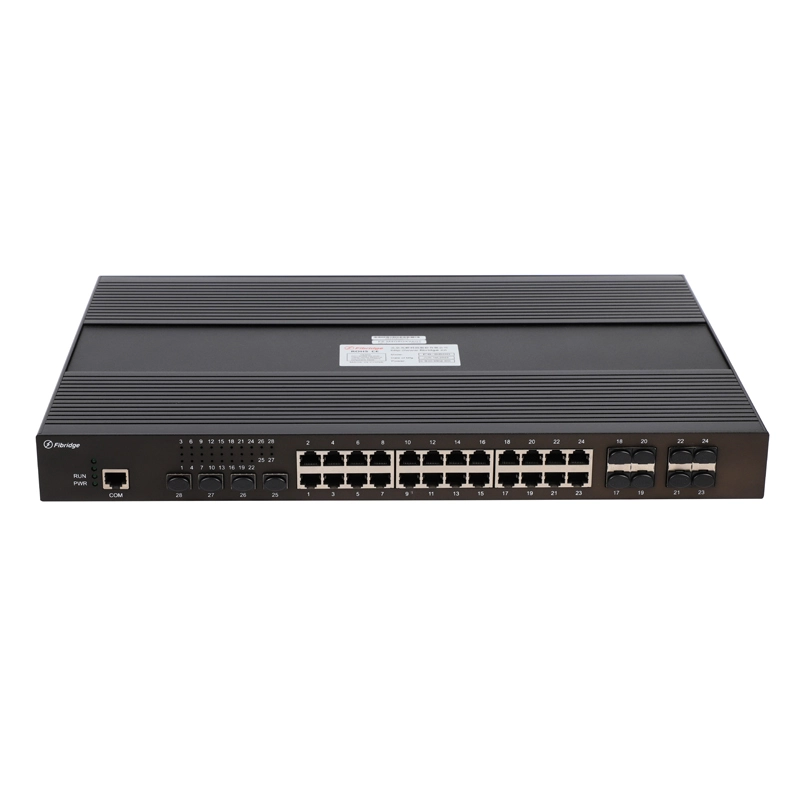 F6-M4X8GC24GT Промышленный управляемый коммутатор 4 10G OPT и 8 1G Combo и 24 GE Ethernet