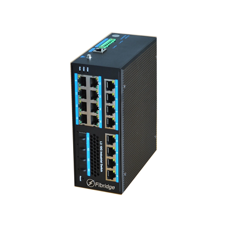 F6-M16T4XT L3 10G Управляемый промышленный 4 10G OPT и коммутатор Ethernet 16 Giga