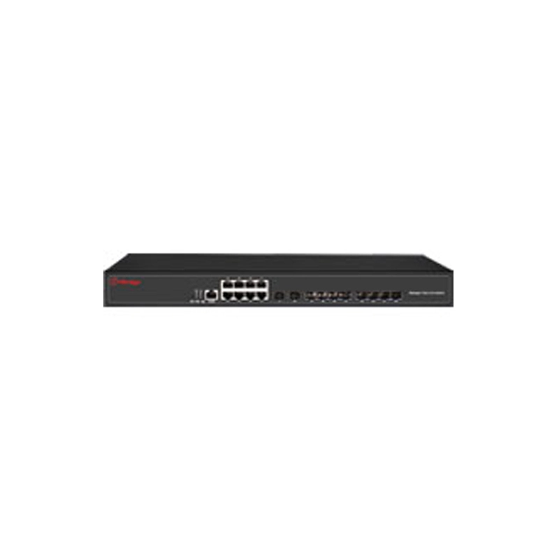 10-портовый 1000M SFP 8-портовый управляемый коммутатор 1000M Tx