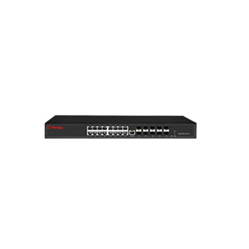 Управляемый 10-портовый SFP 1000M и 16-портовый управляемый коммутатор 1000M Tx PoE F6C-5800-M16GTP10S