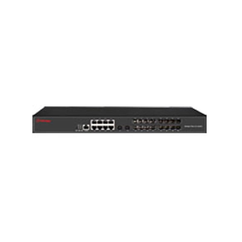 18-портовый 1000M SFP 8-портовый управляемый коммутатор 1000M Tx