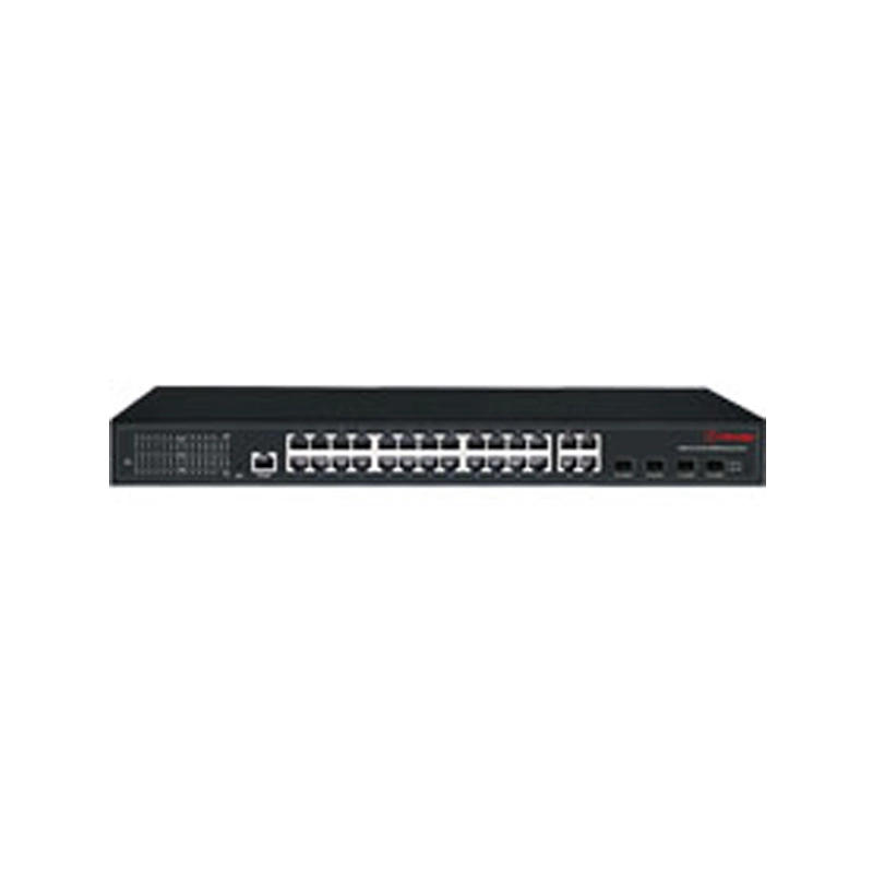Управляемый комбинированный 4 Giga и 24 коммутатора PoE 1000M F6C-5800-M24GTP4SC